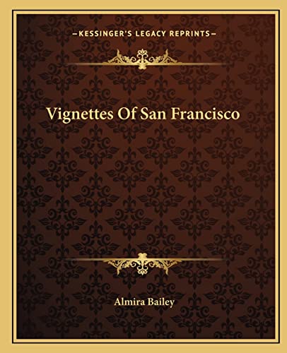Vignettes Of San Francisco cover