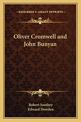 Oliver Cromwell and John Bunyan cover
