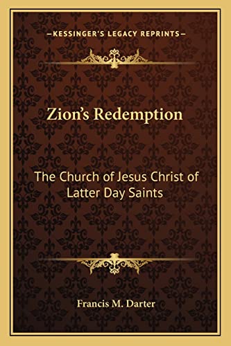 Zion's Redemption cover