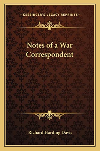 Notes of a War Correspondent cover