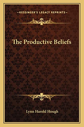 The Productive Beliefs cover