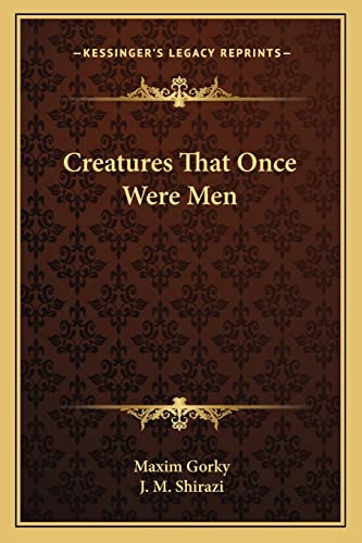 Creatures That Once Were Men cover