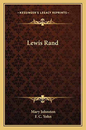 Lewis Rand cover