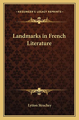 Landmarks in French Literature cover