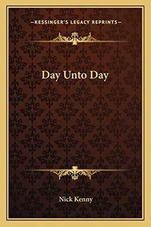 Day Unto Day