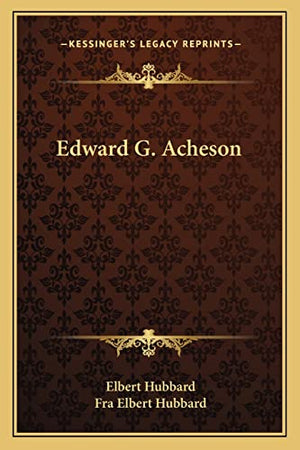 Edward G. Acheson