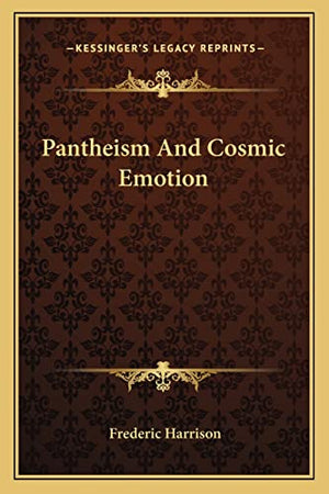 Pantheism And Cosmic Emotion