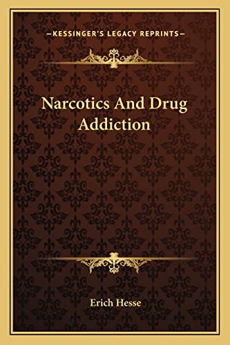 Narcotics And Drug Addiction