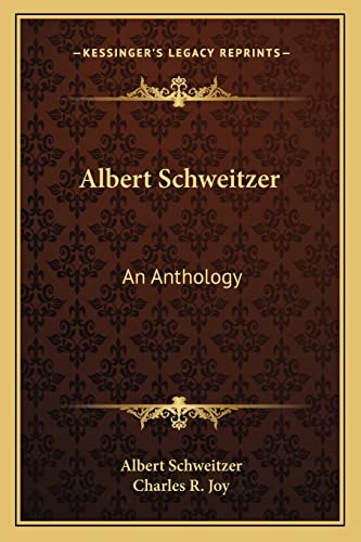 Albert Schweitzer cover