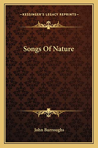 Songs Of Nature cover