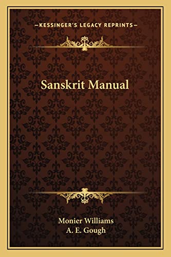 Sanskrit Manual
