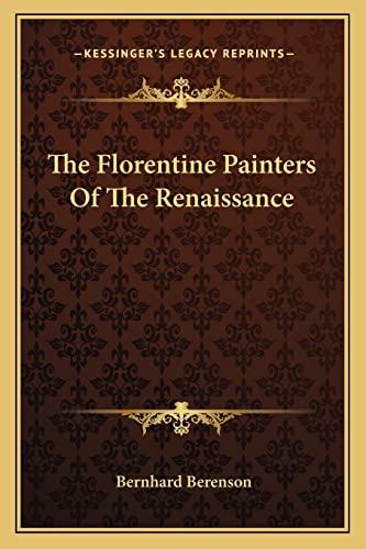 The Florentine Painters Of The Renaissance cover