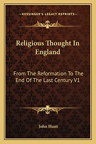 Religious Thought In England