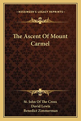 The Ascent Of Mount Carmel cover