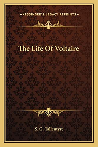 The Life Of Voltaire cover