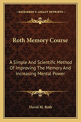 Roth Memory Course cover