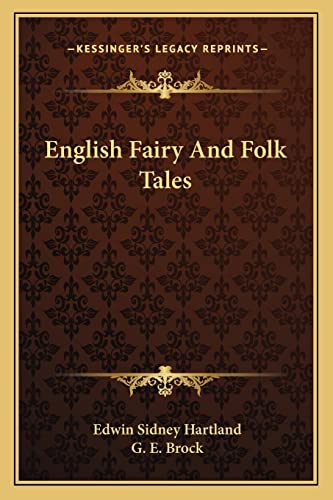 English Fairy And Folk Tales cover
