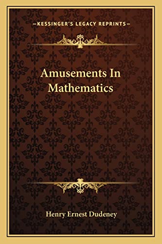 Amusements In Mathematics cover