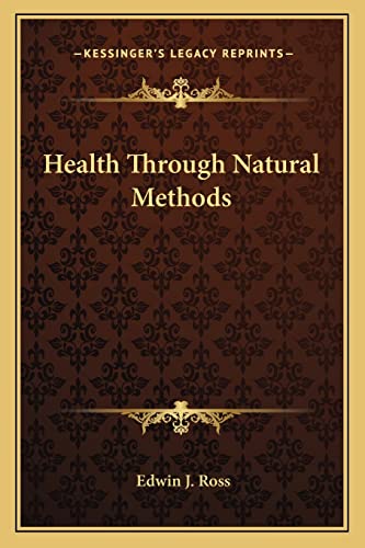Health Through Natural Methods cover