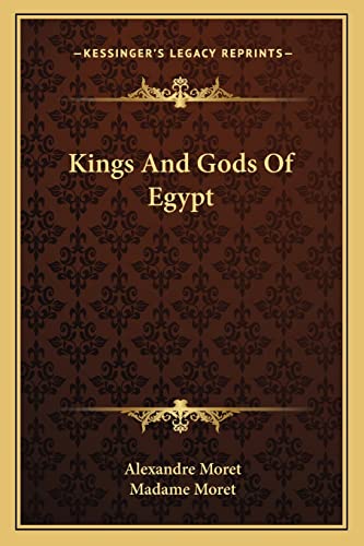 Kings And Gods Of Egypt cover