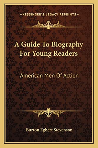 A Guide To Biography For Young Readers cover