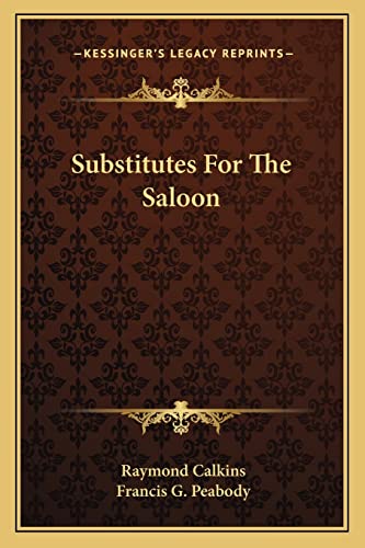 Substitutes For The Saloon cover