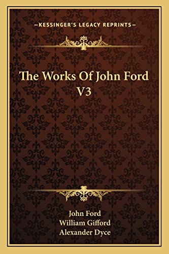 The Works Of John Ford V3 cover