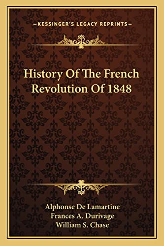 History Of The French Revolution Of 1848 cover