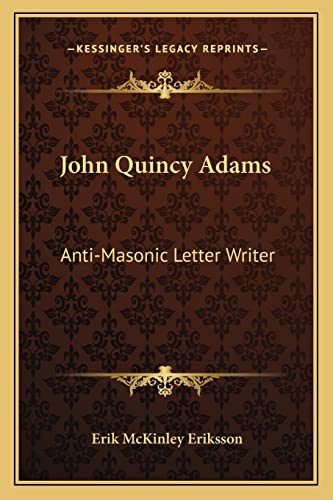 John Quincy Adams cover