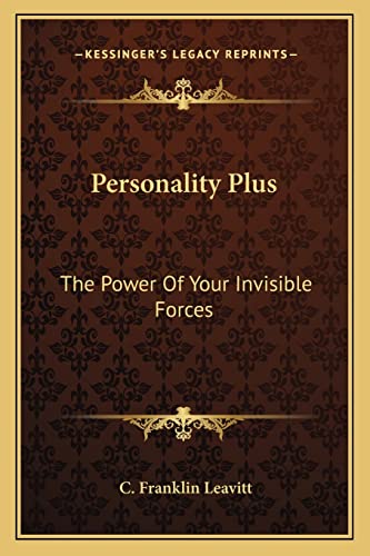 Personality Plus cover