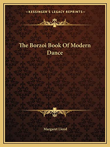 The Borzoi Book Of Modern Dance cover