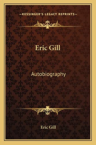 Eric Gill cover