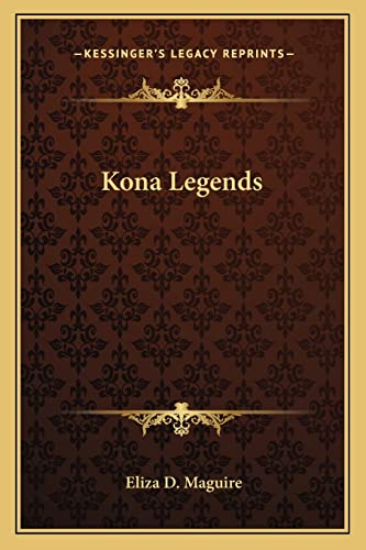 Kona Legends cover