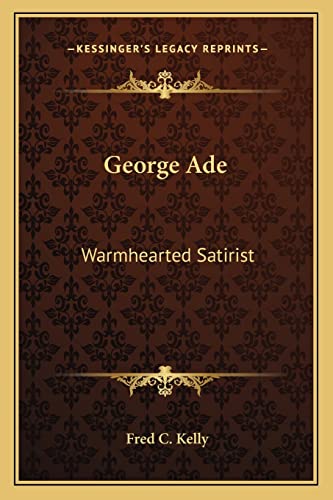 George Ade cover