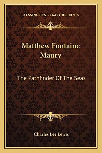 Matthew Fontaine Maury cover