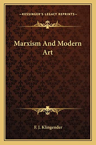 Marxism And Modern Art cover