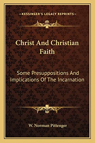 Christ And Christian Faith cover