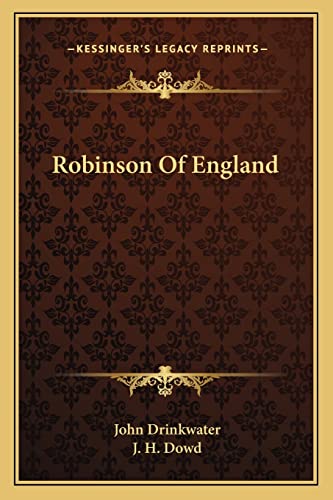 Robinson Of England cover