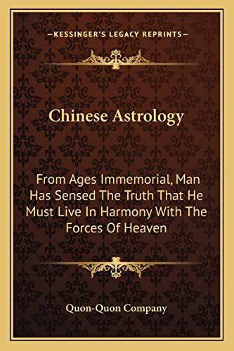 Chinese Astrology cover