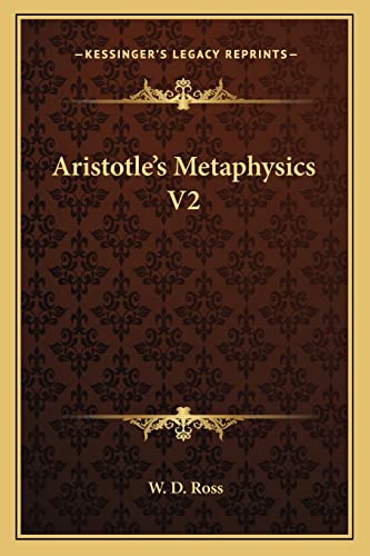 Aristotle's Metaphysics V2