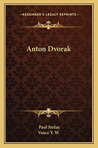 Anton Dvorak cover