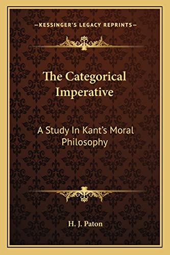 The Categorical Imperative cover