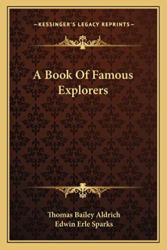 A Book Of Famous Explorers cover