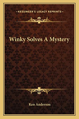Winky Solves A Mystery cover