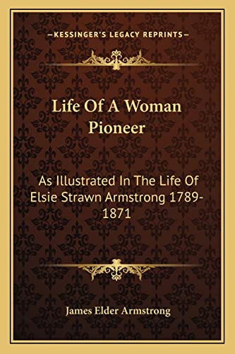 Life Of A Woman Pioneer cover