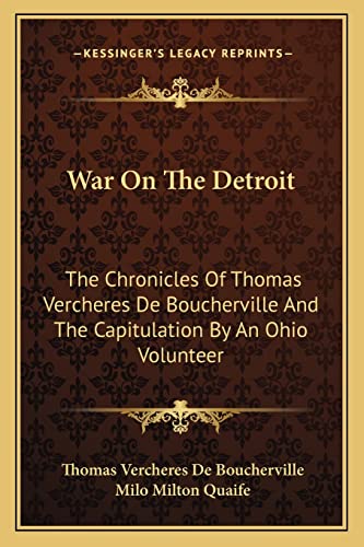 War On The Detroit cover