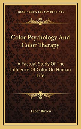 Color Psychology And Color Therapy cover
