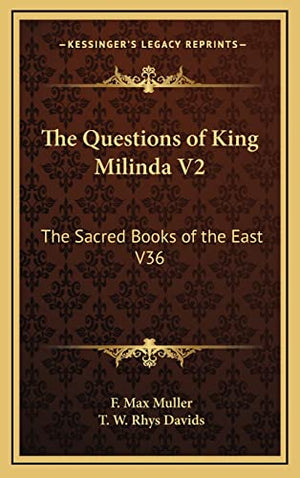 The Questions of King Milinda V2