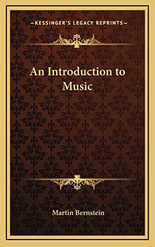 An Introduction to Music cover
