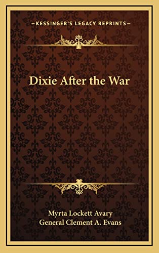 Dixie After the War cover